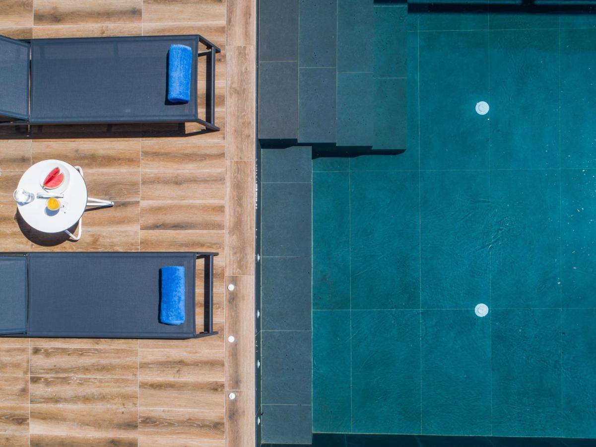 Brand New Villa Lefka With Private Pool At Platies Plateies Ngoại thất bức ảnh