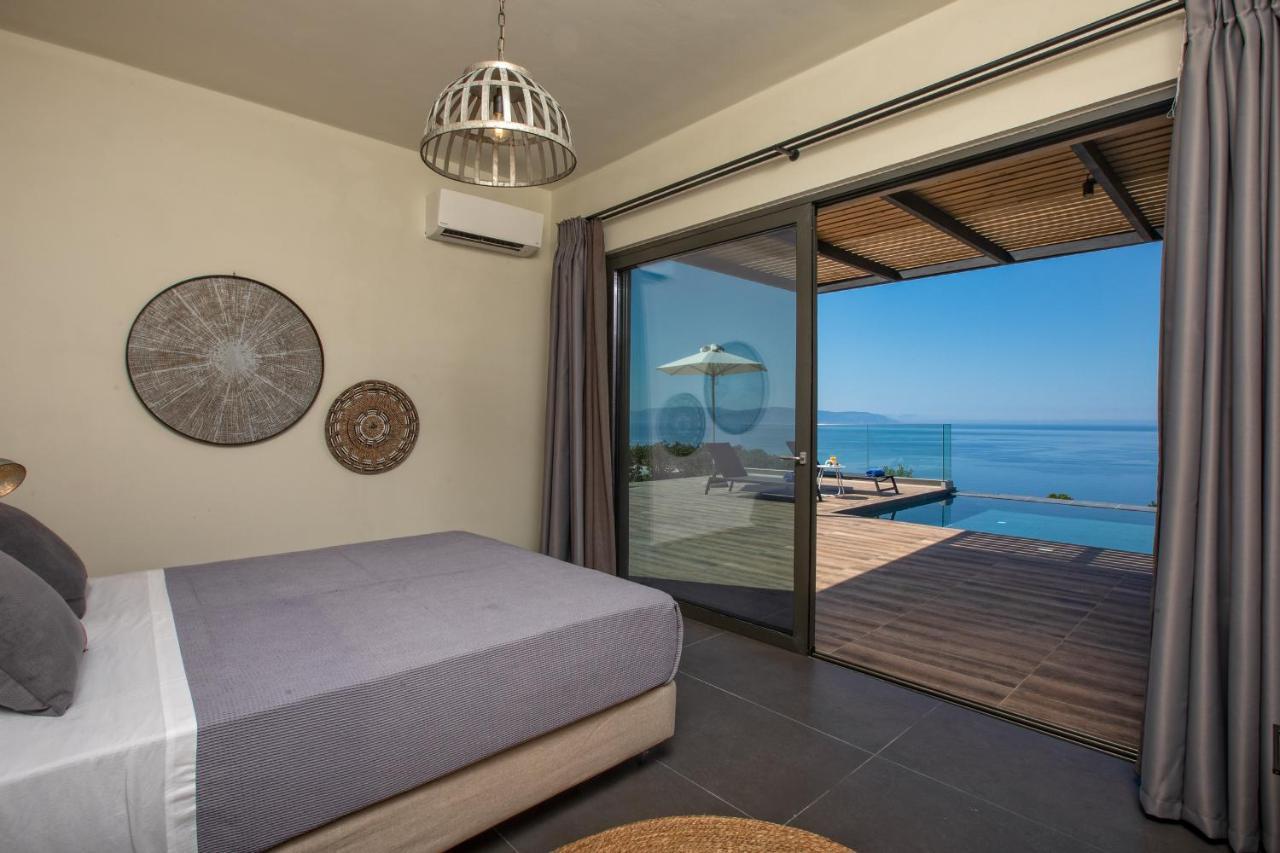 Brand New Villa Lefka With Private Pool At Platies Plateies Ngoại thất bức ảnh
