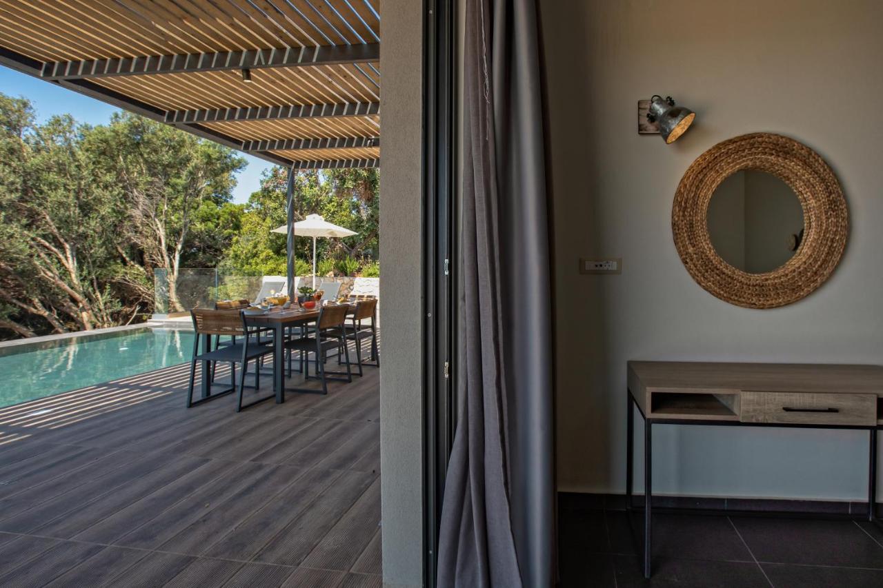 Brand New Villa Lefka With Private Pool At Platies Plateies Ngoại thất bức ảnh