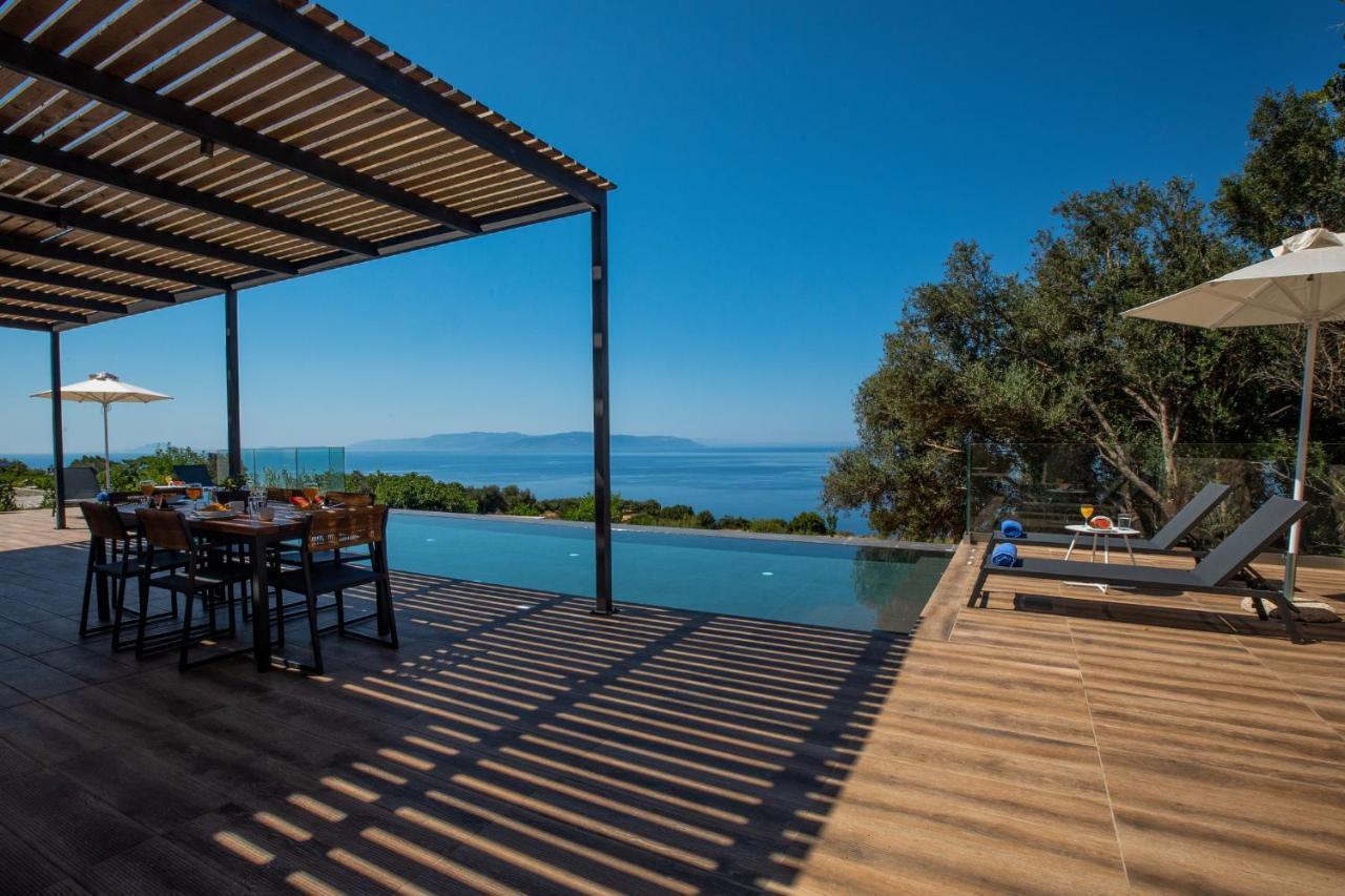 Brand New Villa Lefka With Private Pool At Platies Plateies Ngoại thất bức ảnh