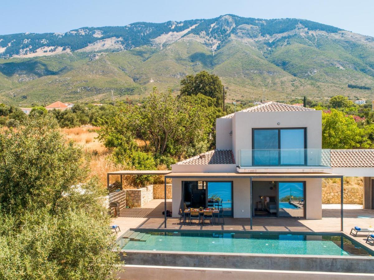Brand New Villa Lefka With Private Pool At Platies Plateies Ngoại thất bức ảnh